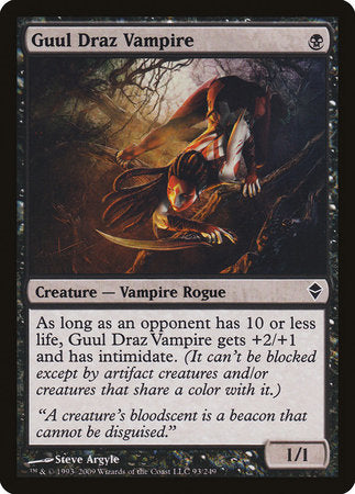 Guul Draz Vampire [Zendikar] | Enigma On Main