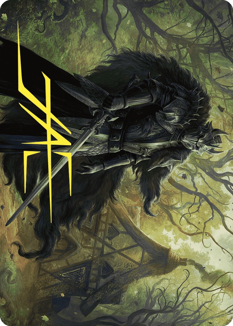 Agatha's Champion Art Card (Gold-Stamped Signature) [Wilds of Eldraine Art Series] | Enigma On Main