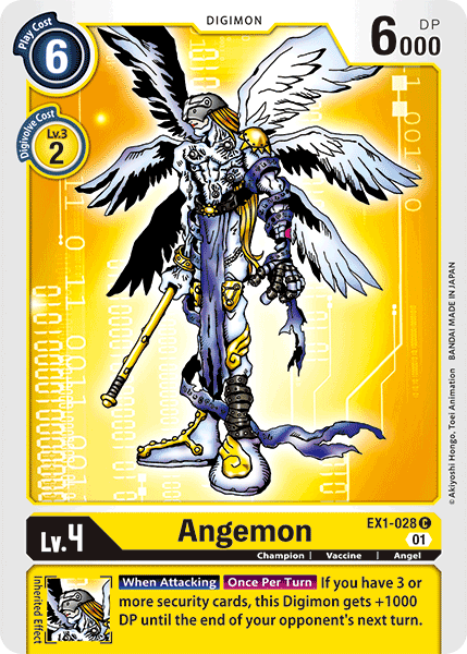 Angemon [EX1-028] [Classic Collection] | Enigma On Main