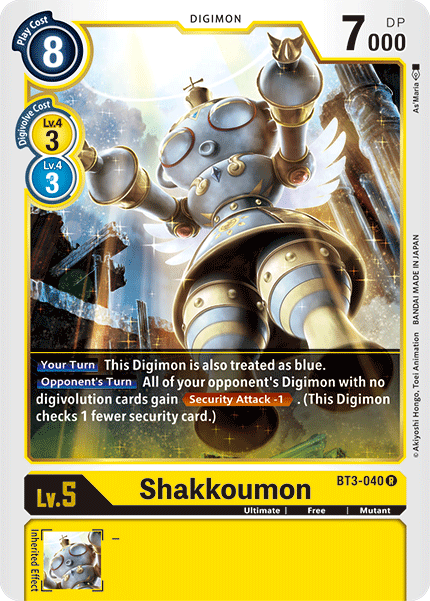 Shakkoumon [BT3-040] [Release Special Booster Ver.1.5] | Enigma On Main