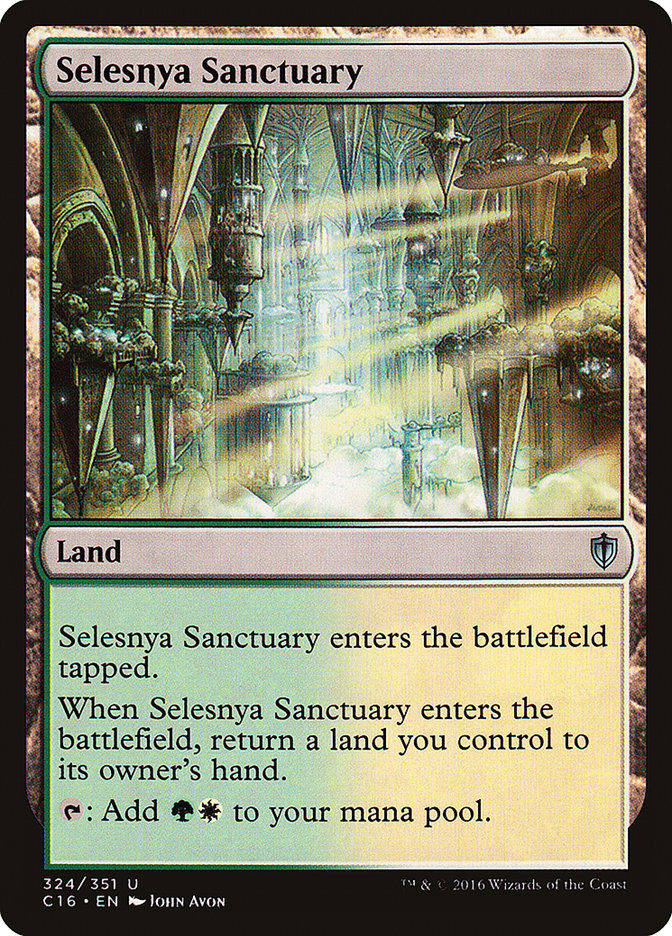 Selesnya Sanctuary [Commander 2016] | Enigma On Main