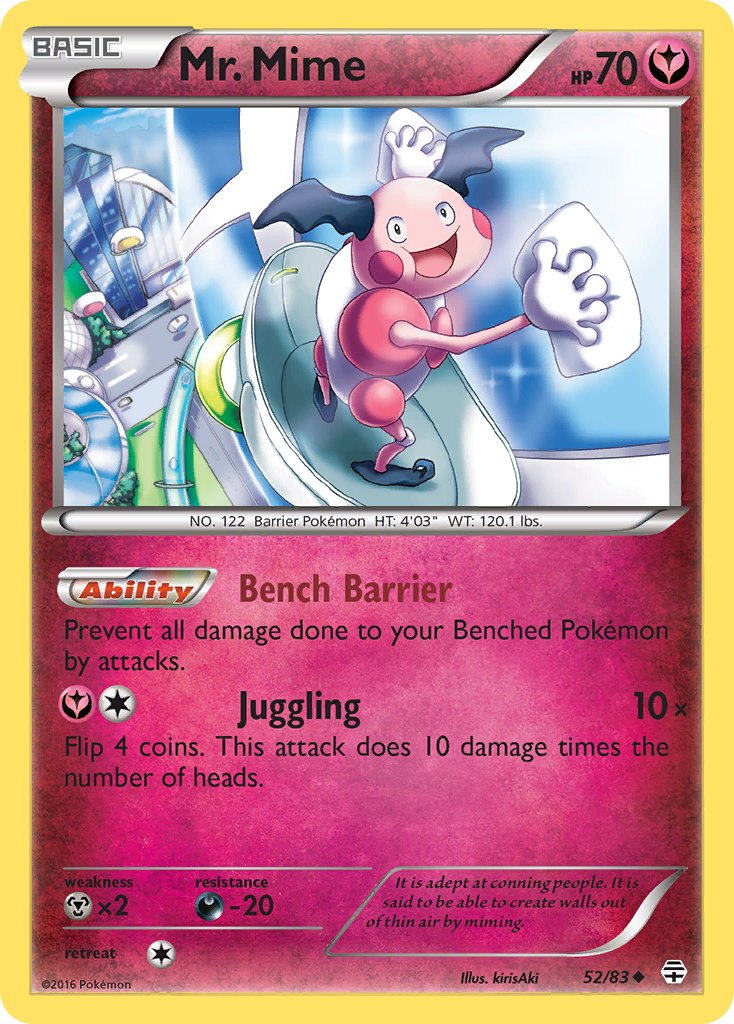 Mr. Mime (52/83) [XY: Generations] | Enigma On Main