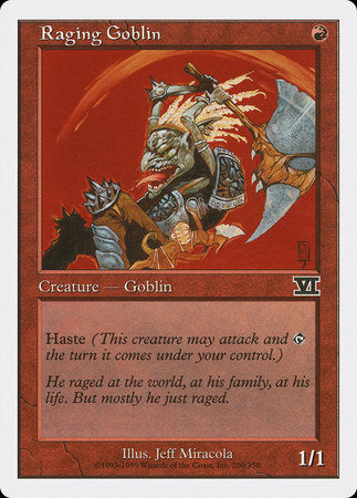 Raging Goblin [Classic Sixth Edition] | Enigma On Main