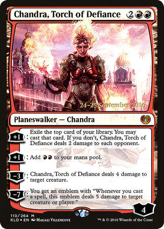 Chandra, Torch of Defiance [Kaladesh Promos] | Enigma On Main