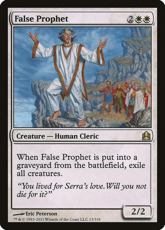 False Prophet [Commander 2011] | Enigma On Main