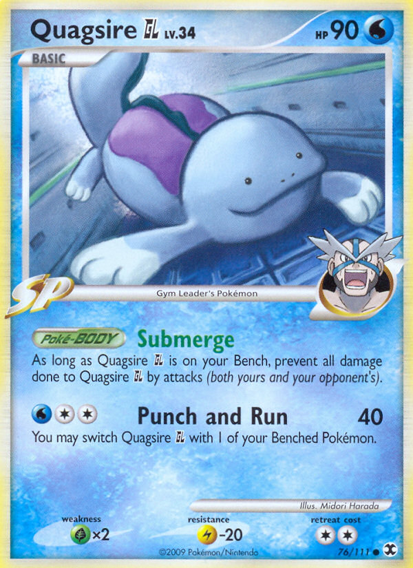 Quagsire GL (76/111) [Platinum: Rising Rivals] | Enigma On Main