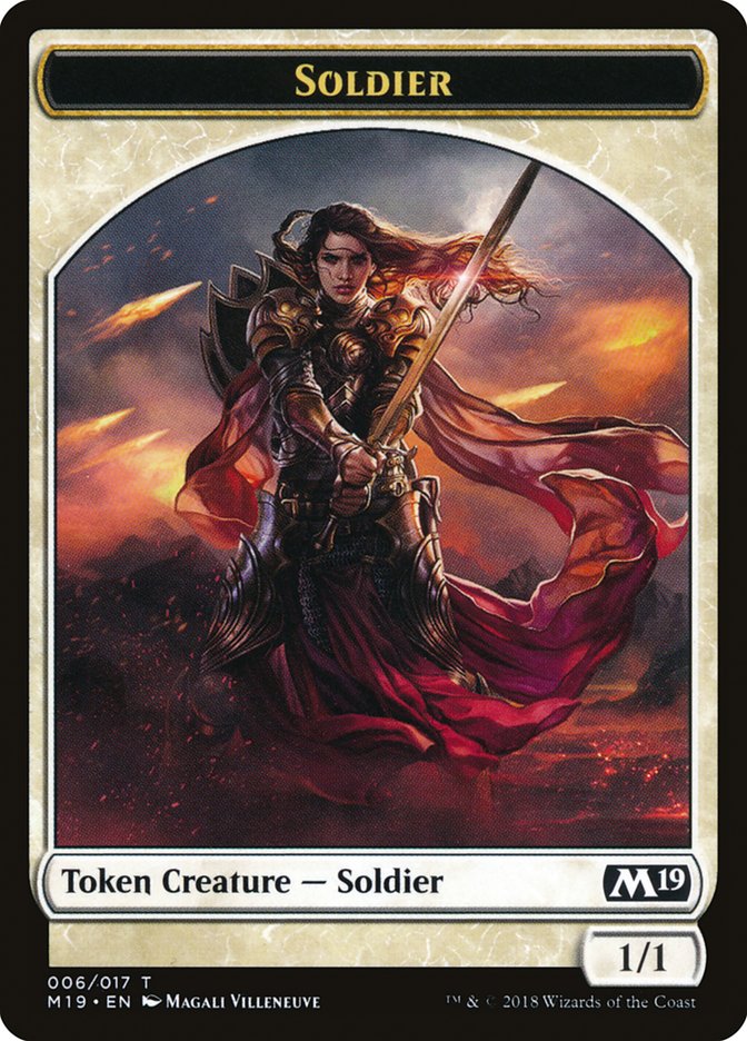 Soldier [Core Set 2019 Tokens] | Enigma On Main