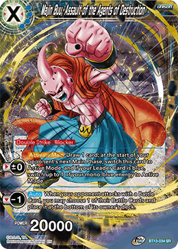 Majin Buu, Assault of the Agents of Destruction (Super Rare) [BT13-034] | Enigma On Main