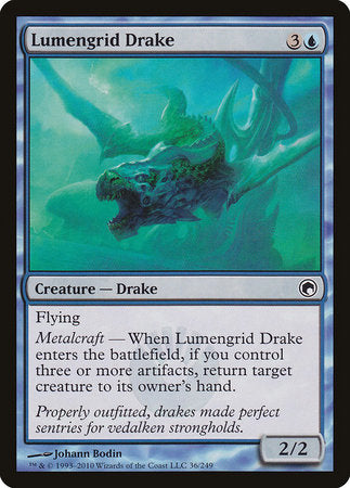 Lumengrid Drake [Scars of Mirrodin] | Enigma On Main