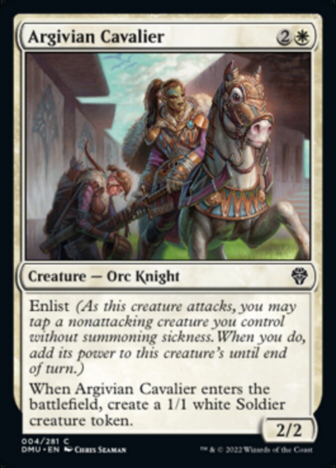 Argivian Cavalier [Dominaria United] | Enigma On Main