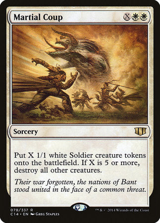 Martial Coup [Commander 2014] | Enigma On Main
