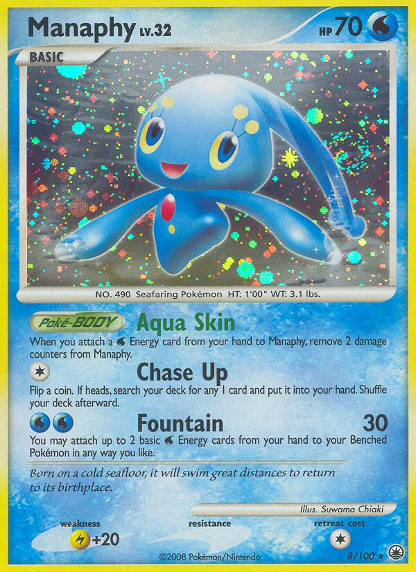 Manaphy (8/100) [Diamond & Pearl: Majestic Dawn] | Enigma On Main