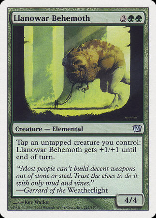 Llanowar Behemoth [Ninth Edition] | Enigma On Main