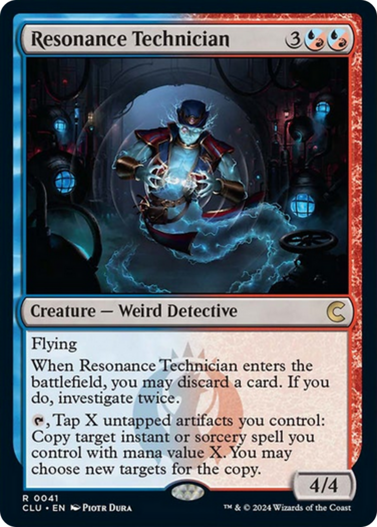 Resonance Technician [Ravnica: Clue Edition] | Enigma On Main