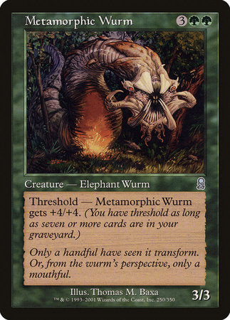 Metamorphic Wurm [Odyssey] | Enigma On Main