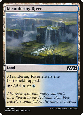 Meandering River [Core Set 2019] | Enigma On Main