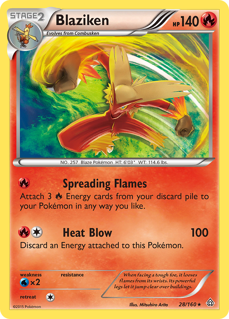 Blaziken (28/160) [XY: Primal Clash] | Enigma On Main