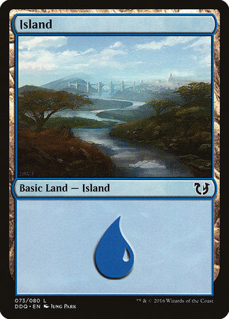 Island (73) [Duel Decks: Blessed vs. Cursed] | Enigma On Main