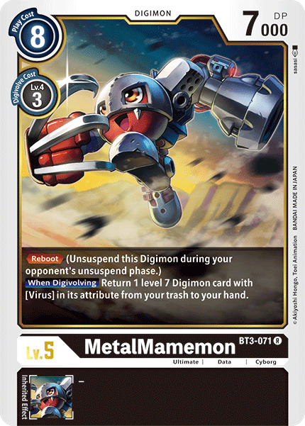 MetalMamemon [BT3-071] [Release Special Booster Ver.1.5] | Enigma On Main