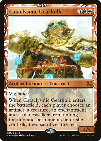 Cataclysmic Gearhulk [Kaladesh Inventions] | Enigma On Main