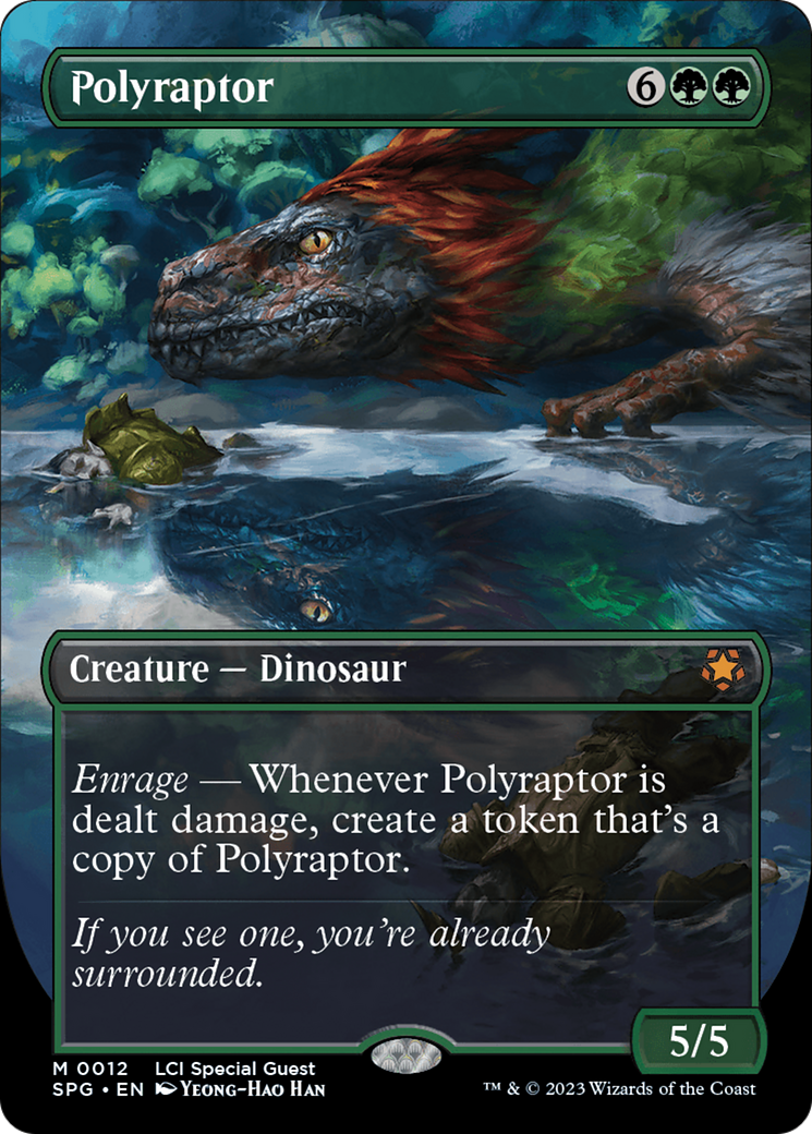 Polyraptor (Borderless) [The Lost Caverns of Ixalan Special Guests] | Enigma On Main