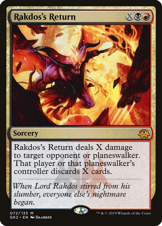 Rakdos's Return [Ravnica Allegiance Guild Kit] | Enigma On Main