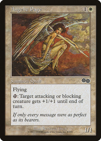 Angelic Page [Urza's Saga] | Enigma On Main