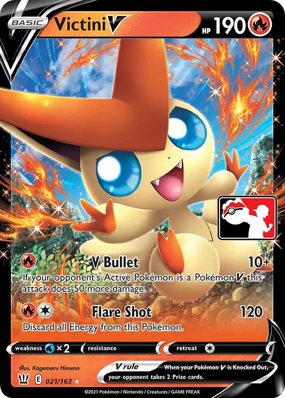 Victini V (021/163) [Prize Pack Series One] | Enigma On Main