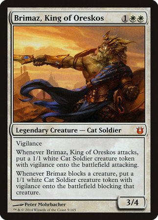 Brimaz, King of Oreskos [Born of the Gods] | Enigma On Main