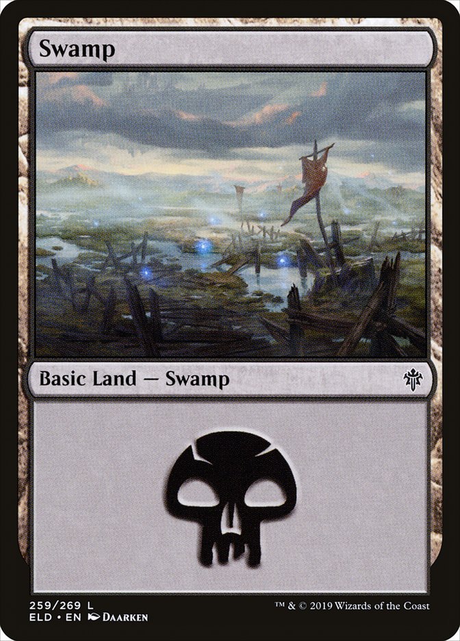 Swamp (259) [Throne of Eldraine] | Enigma On Main