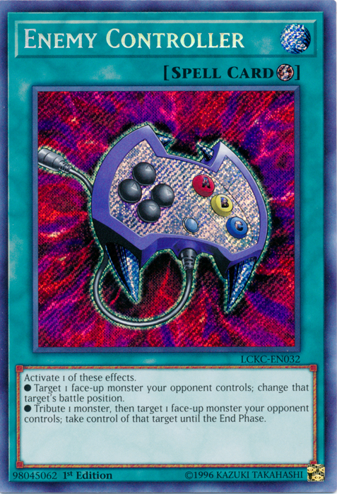 Enemy Controller [LCKC-EN032] Secret Rare | Enigma On Main