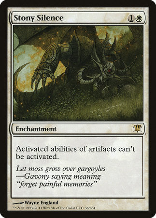 Stony Silence [Innistrad] | Enigma On Main