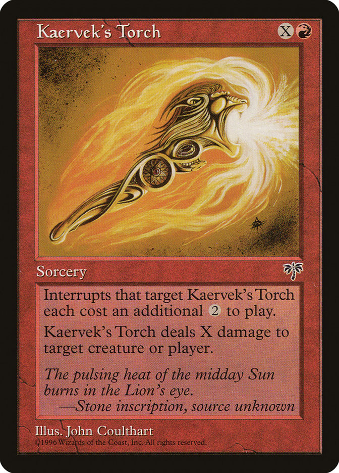 Kaervek's Torch [Mirage] | Enigma On Main