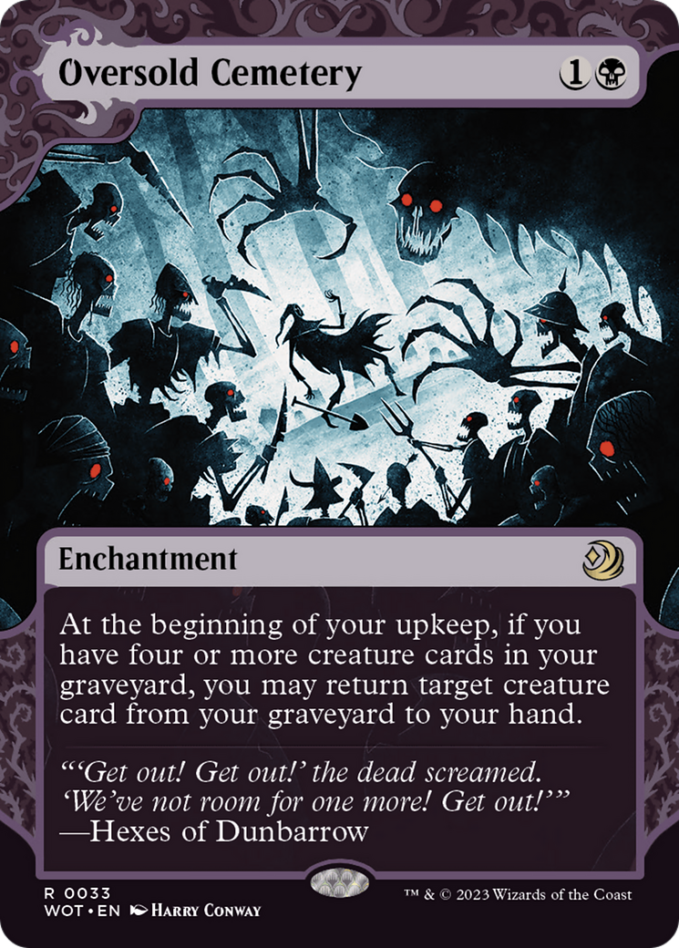 Oversold Cemetery [Wilds of Eldraine: Enchanting Tales] | Enigma On Main