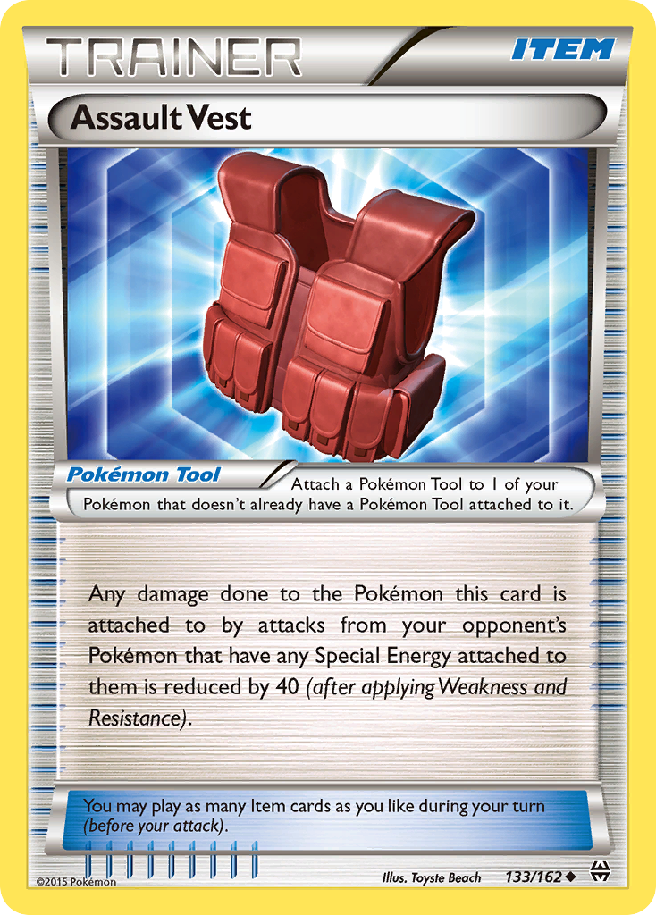 Assault Vest (133/162) [XY: BREAKthrough] | Enigma On Main