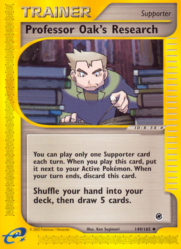 Professor Oak's Research (149/165) [Expedition: Base Set] | Enigma On Main