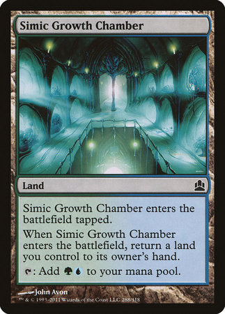 Simic Growth Chamber [Commander 2011] | Enigma On Main