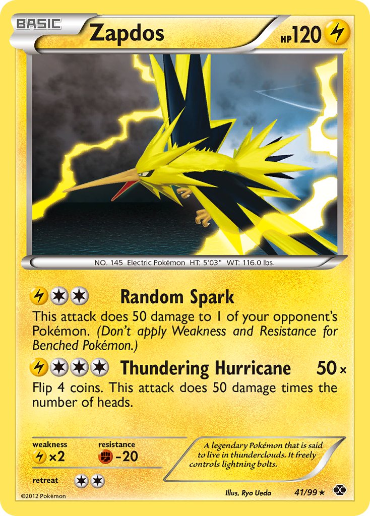 Zapdos (41/99) (Blister Exclusive) [Black & White: Next Destinies] | Enigma On Main