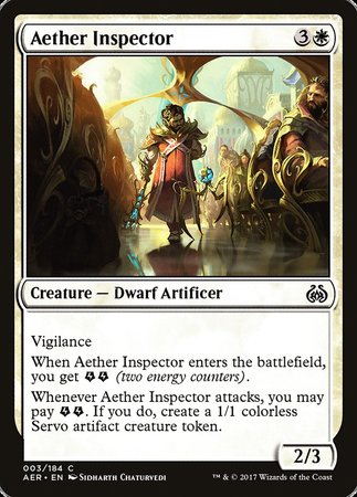 Aether Inspector [Aether Revolt] | Enigma On Main