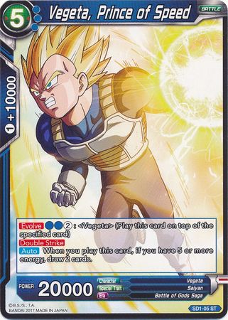 Vegeta, Prince of Speed (Starter Deck - The Awakening) [SD1-05] | Enigma On Main