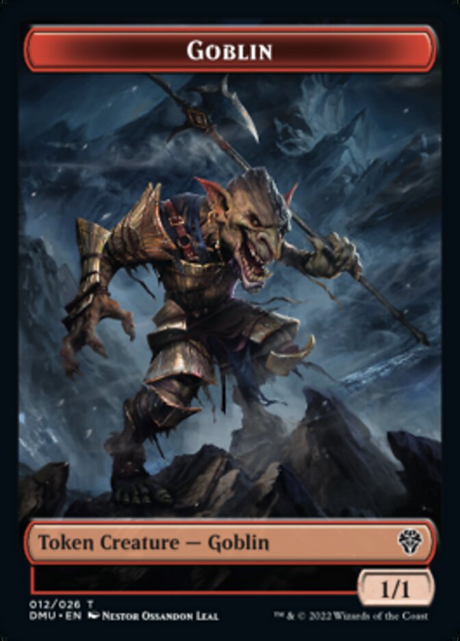 Goblin Token [Dominaria United Tokens] | Enigma On Main