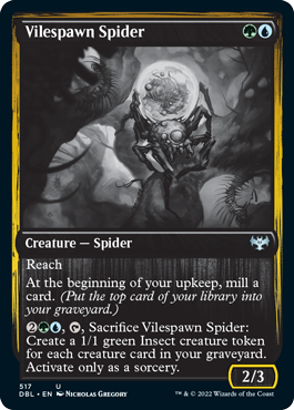 Vilespawn Spider [Innistrad: Double Feature] | Enigma On Main