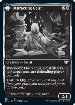 Distracting Geist // Clever Distraction [Innistrad: Double Feature] | Enigma On Main