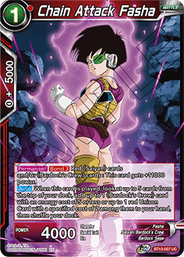 Chain Attack Fasha (Uncommon) [BT13-007] | Enigma On Main