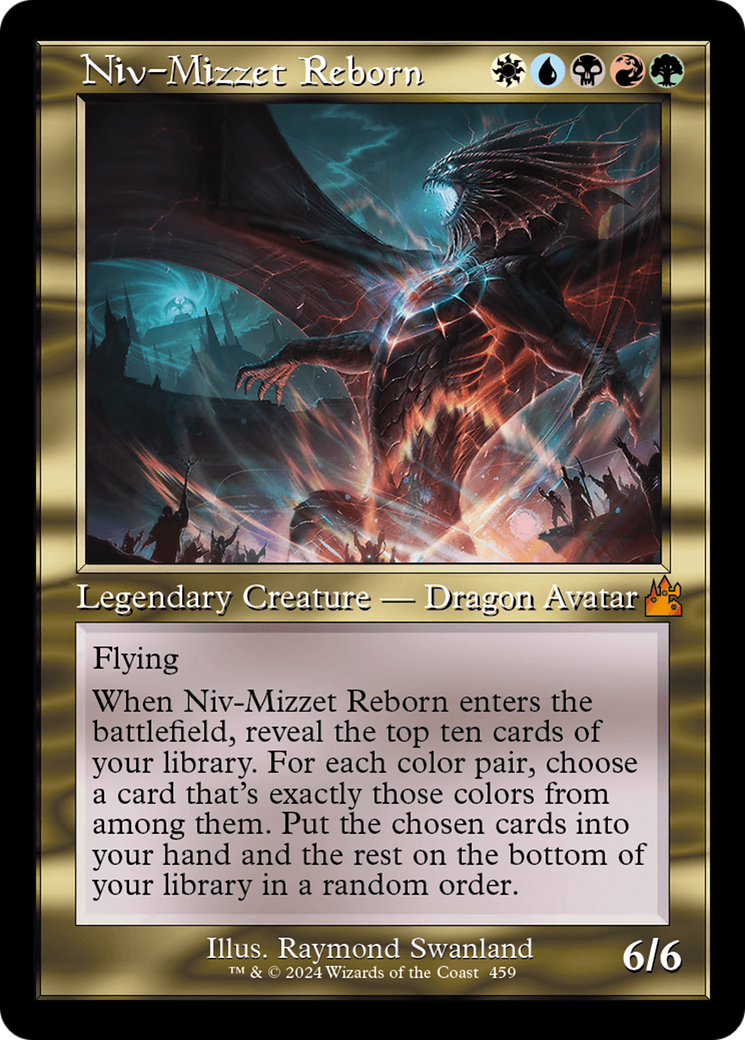 Niv-Mizzet Reborn (Retro Frame) [Ravnica Remastered] | Enigma On Main