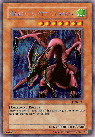 Harpie's Pet Dragon (Forbidden Memories) [FMR-002] Prismatic Secret Rare | Enigma On Main