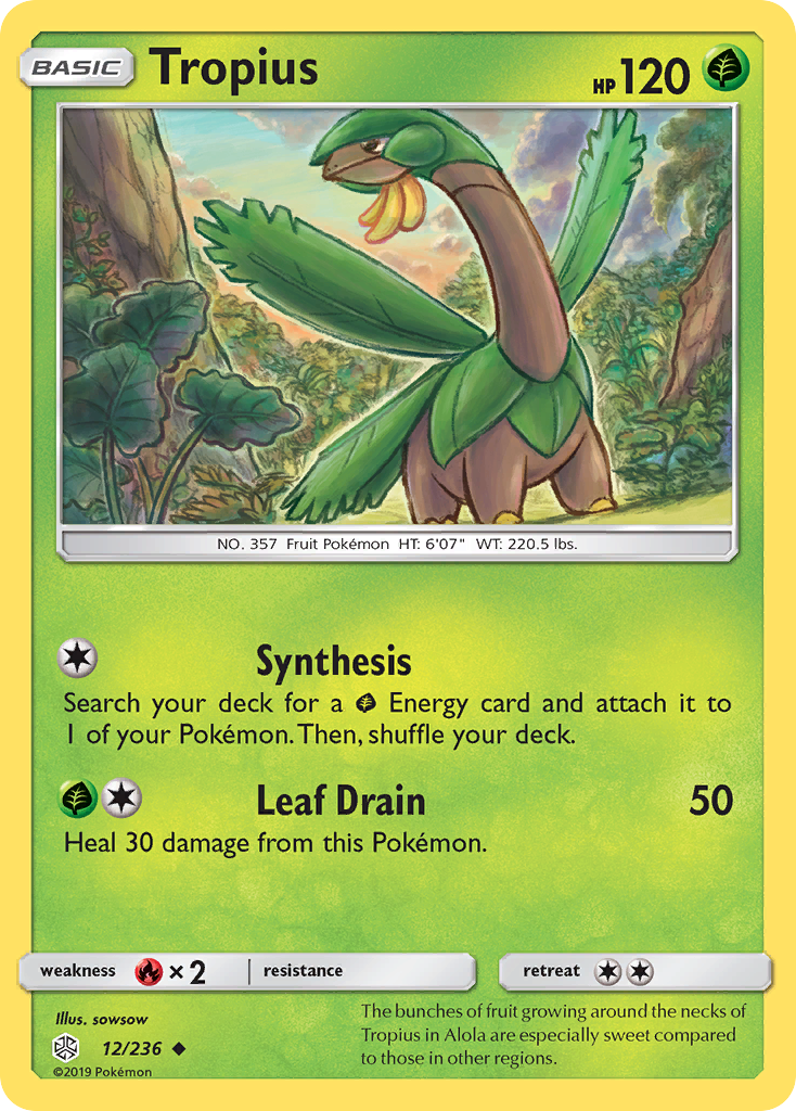 Tropius (12/236) [Sun & Moon: Cosmic Eclipse] | Enigma On Main