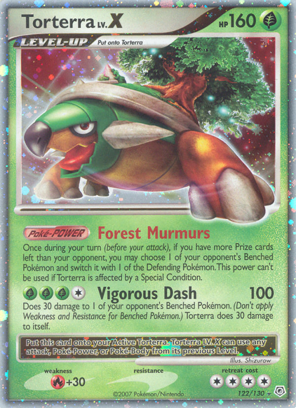 Torterra LV.X (122/130) [Diamond & Pearl: Base Set] | Enigma On Main