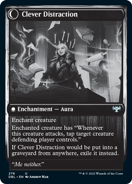 Distracting Geist // Clever Distraction [Innistrad: Double Feature] | Enigma On Main