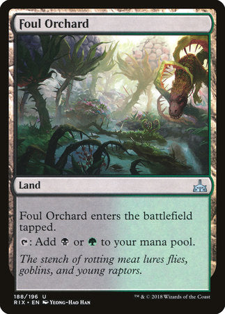 Foul Orchard [Rivals of Ixalan] | Enigma On Main